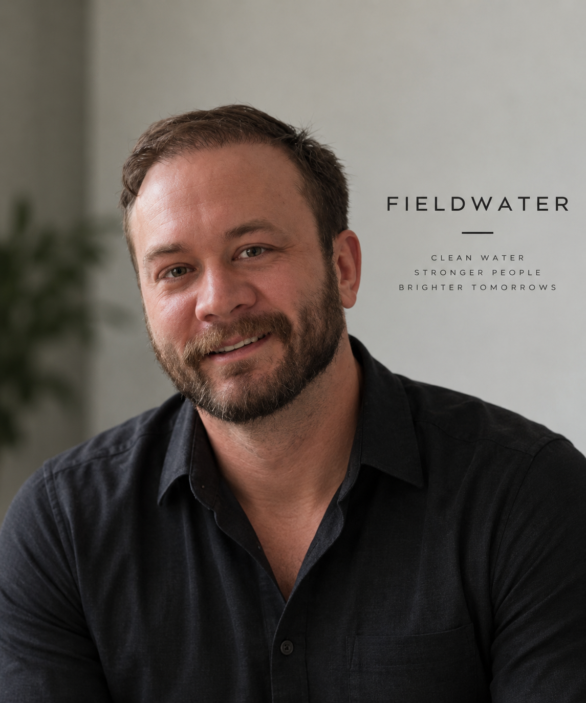 Portrait of Andrew Cunningham, founder of FIELDWATER
